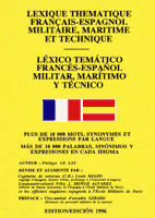 Lexique thématique français-espagnol militaire, maritime et technique